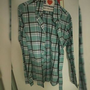 Men's American Eagle Button Shirt Medium